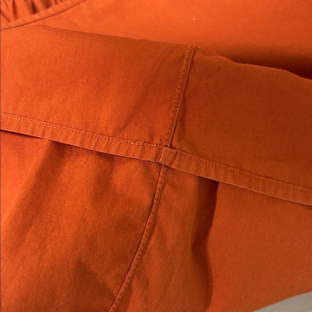 Saint Laurent Vintage Rust Color Balloon Sleeve Button Top Blouse—BEAUTIFUL! EUC - Picture 12 of 13